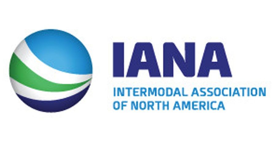 IANA logo with a blue and green globe and text: Intermodal Association of North America.